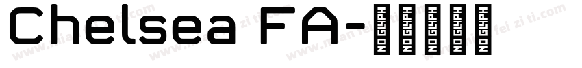 Chelsea FA字体转换